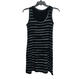 Fresh Produce Striped Sleeveless Dress Size Medium Flowy Scoop Neck Beach Shift